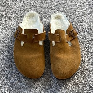 Birkenstock Boston Shearling size 37 color mink